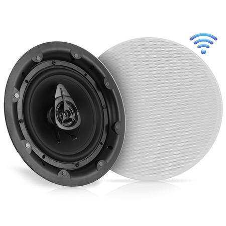 PYLE Dual 8" In-Wall / In-Ceiling Bt Speakers PWRC85BT